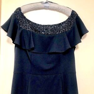 VINCE CAMUTO Elegant Long Dress - Navy Blue -Size 14 -New